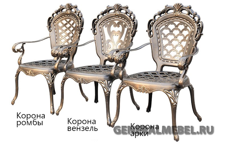 Литая металлическая мебель для улицы из алюминия, кованая мебель, кресла для загородного дома, мебель на балкон, стол и стулья беседку и на террасу, мебель из металла для летних кафе, мебель патио